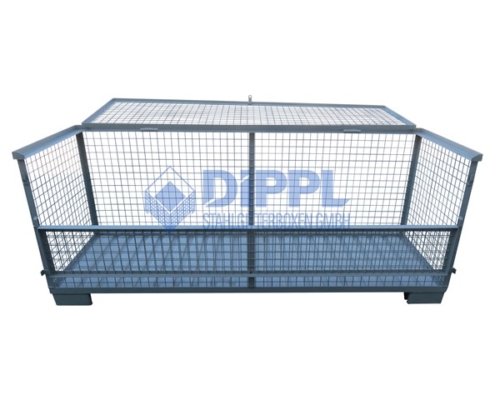 breite Gitterbox